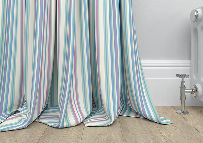 The British Stripe Co. Elizabeth, Brighton No.2 - Made to Measure Curtains - Image 6